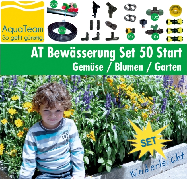 Bild 1 von AquaTeam Gartenbewässerungs-Set  50 START PRO