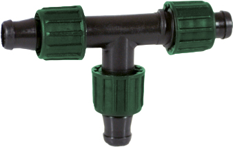 Bild 1 von T-Kupplung für Gemüse Tropfschlauch, 16mm, T-Stück, Dripline, P1, Tape