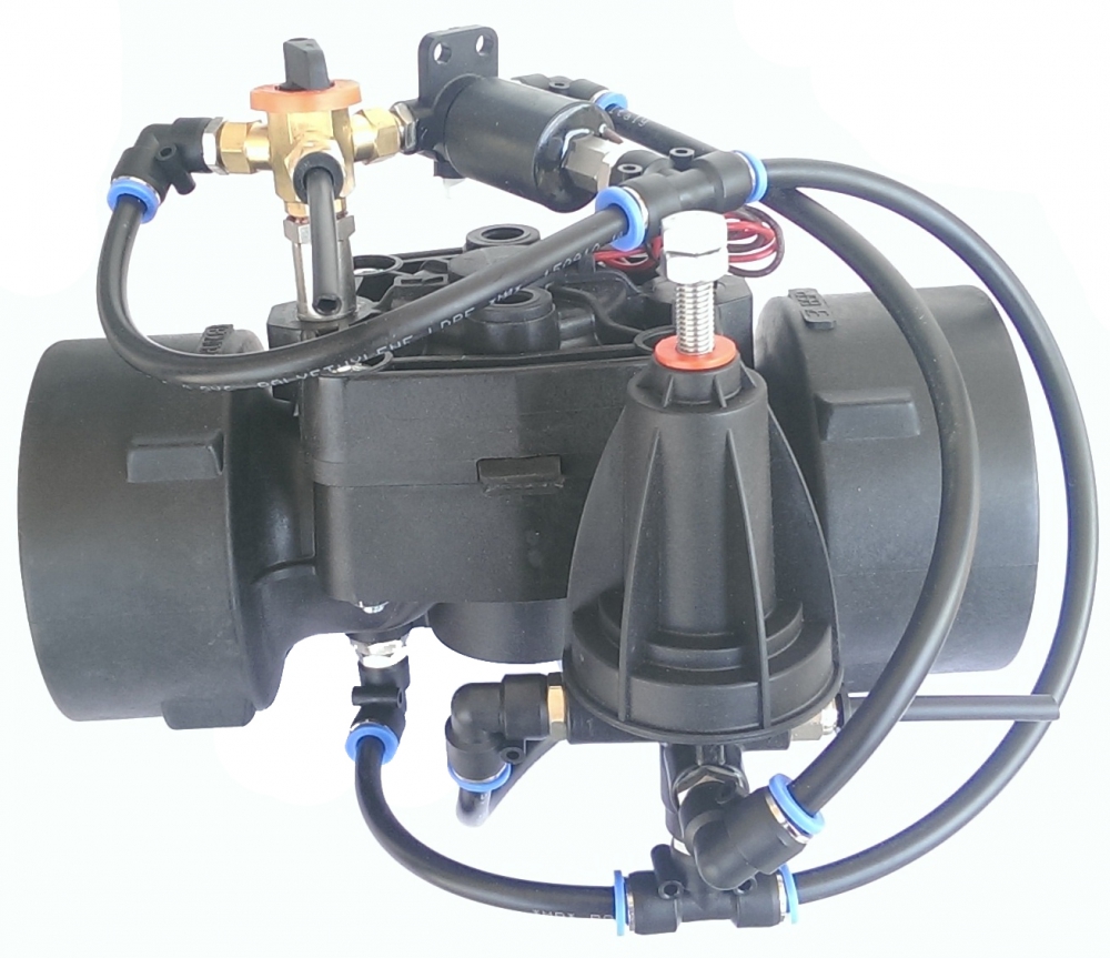Bild 1 von Tecnidro Druckregulierungs-Magnetventil 24VAC, IG, PN10, Steuerventil, Bewässerung  / (Ausführung) 2