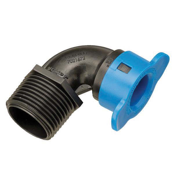 Bild 1 von Blu-Lock Regneranschlüsse / Verbinder 15mm  / (Ausführung) Winkel-Anschlussverbinder 1/2