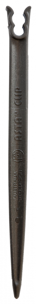Bild 1 von Mikroschlauchhalter, Erdhaken, Erdspieß schwarz, 5.5-6.8mm