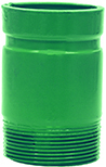 Bild 1 von Metalladapter mit gerillter Verbindung x Außengewinde M22, PN10  / (Ausführung) Adapter 3