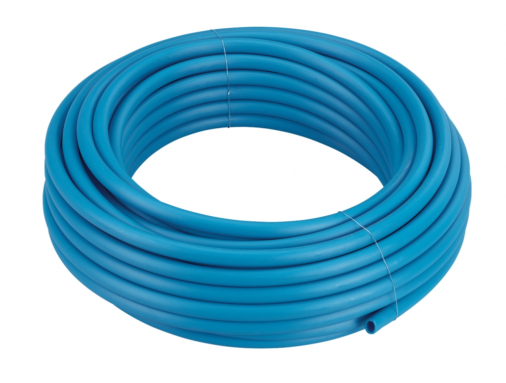 Bild 1 von Blu-Lock Verlegerohr, PE-Rohr,  Schlauch, 15mm  / (Ausführung) 29m Blu-Lock Verlegerohr  blau 15mm