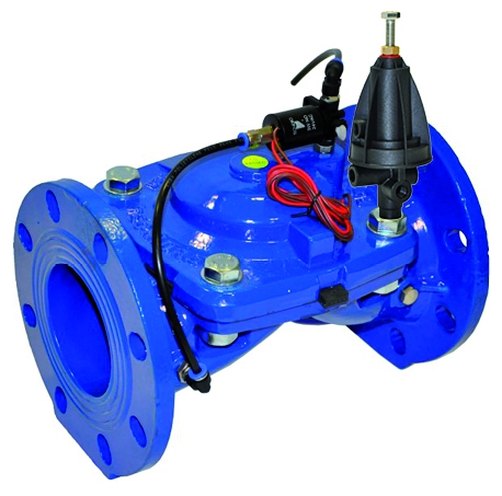 Bild 1 von VER Hydraulisches Tecnidro Metall-Regelventil PN16, 24VAC, Druckminderer, Steuerventil, Bewässerung  / (Ausführung) 2