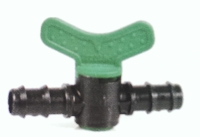 Bild 1 von Irritec Kugelhahn für Tropfrohre, PE-Rohre PN4, Steckverbindung