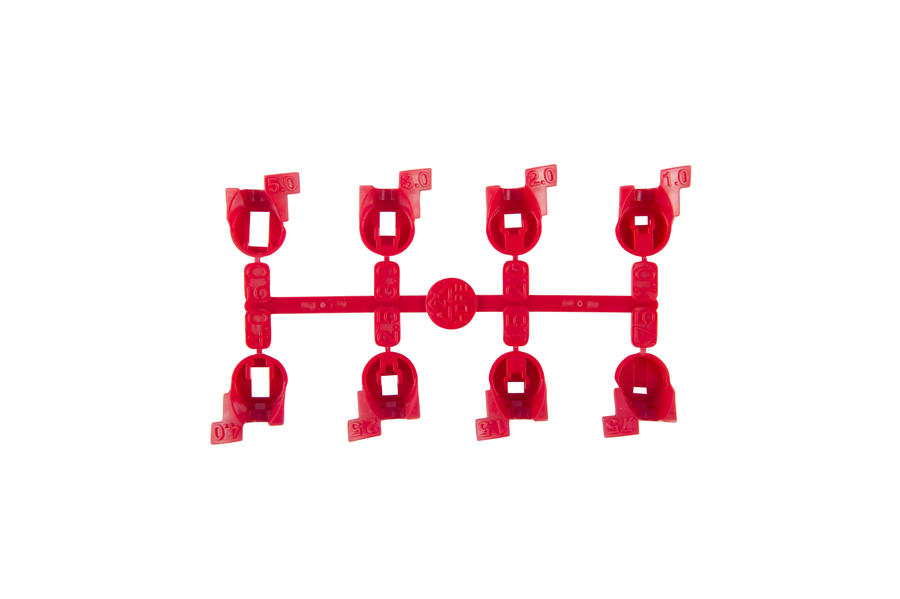 Bild 1 von Hunter Regner-Düsensätze für PGP, PGP ULTRA, I-25, I-20 (Ultra), PGJ  / (Düsensätze) PGJ Düsensatz rot