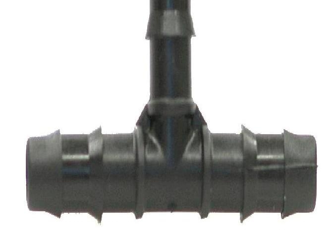 Bild 1 von T-Stück 16mm mit Microschlauchanschluss (5/3mm & 6/4mm), Mikroschlauch, Micro-Drip