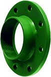 Bild 1 von Metall Flanschadapter, Flansch x Innengewinde, PN16  / (Ausführung) dn80 x 3