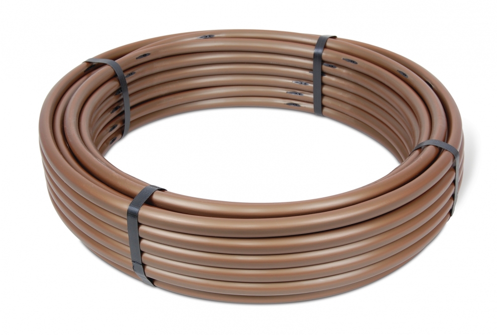 Bild 1 von Rain Bird XFD Tropfrohr, Tropfschlauch, Drip-Line, Tropfer, 16mm, braun  / (Ausführung) 50m, 33cm, 2.3l/h