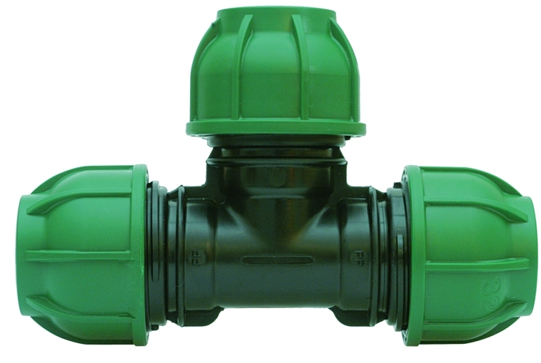 5x Verbinder Kupplung T-Stück Bewässerungssystem Tropfbewässerung PE-Rohr 3x20mm 
