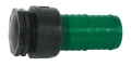 Endstück, Kappe, Stopfen, für Flachschlauch, Flat-Hose, Gewebeschlauch