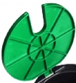 Irritec Ersatzdeckel für PVM Ventilbox PRO mit Metall-Kugelhahn 3/4" IG/AG, rund