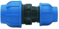 PE-Rohr Reduzierkupplung, Verschraubung (PN16-DVGW) Klemmverbinder, Reduzier-Kupplung, gerade