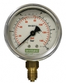 Irritec Manometer, Edelstahlgehäuse, Glycerin befüllt