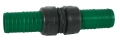 Kupplung, Verbinder für LayFlat Flachschlauch mit O-Ring, Flat-Hose, Gewebeschlauch  / (Durchmesser ) 52 x 52mm (2