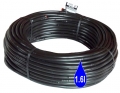 JUNIOR 16mm, 1.6l/h, 400m, schwarz, Tropfrohr, Tropfschlauch, Dripline